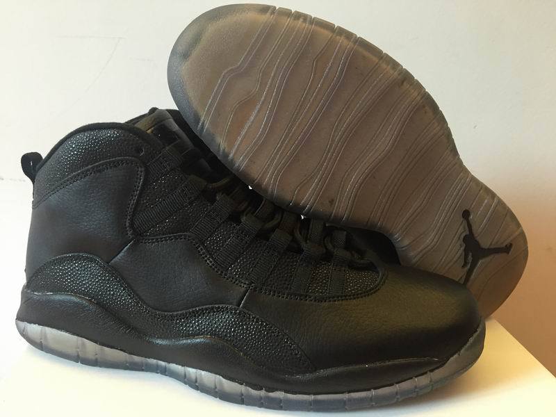 2016 Nike Air Jordan 10 OVO All Black